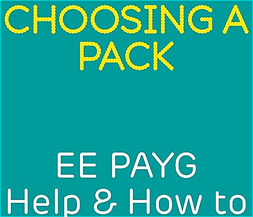 EE Payg  Bundle Pack Options