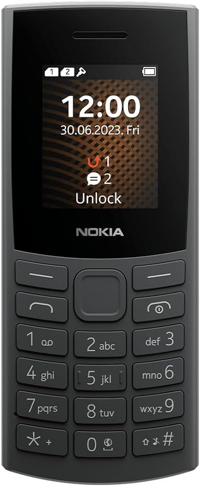 Nokia 105 4G Dual Sim Charcoal